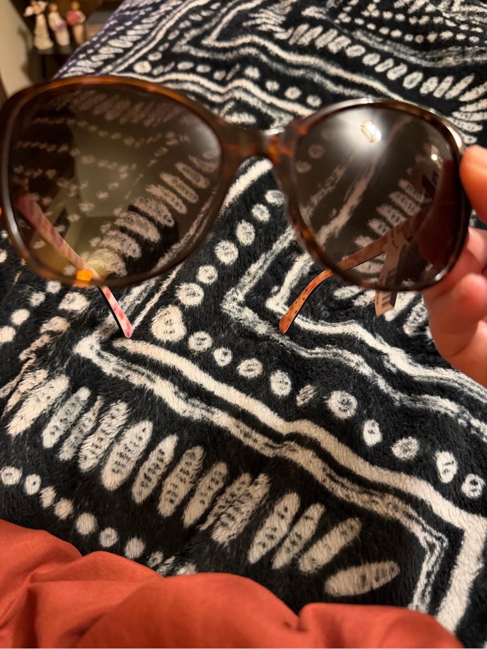 kate spade Havana Pink Butterfly Sunglasses - Picture 5 of 6